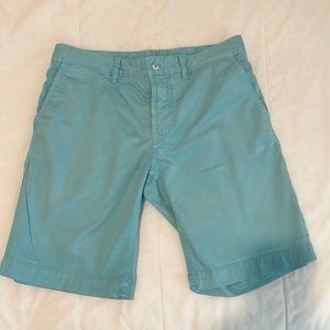 J Lindberg flat front dress shorts. 9 1/2 inches in length.